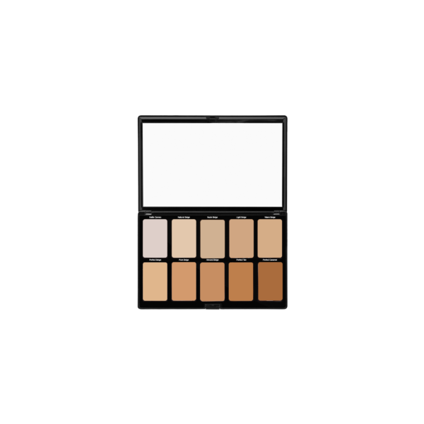 Cream Foundation Palette - Light To Medium