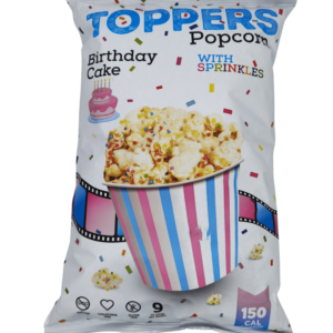 Toppers Birthday Cake Popcorn 9oz